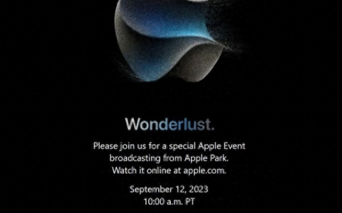 苹果秋季发布会正式官宣 9月13日凌晨,见证iPhone 15系列